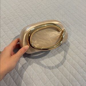 Pearl & Gold Clutch
